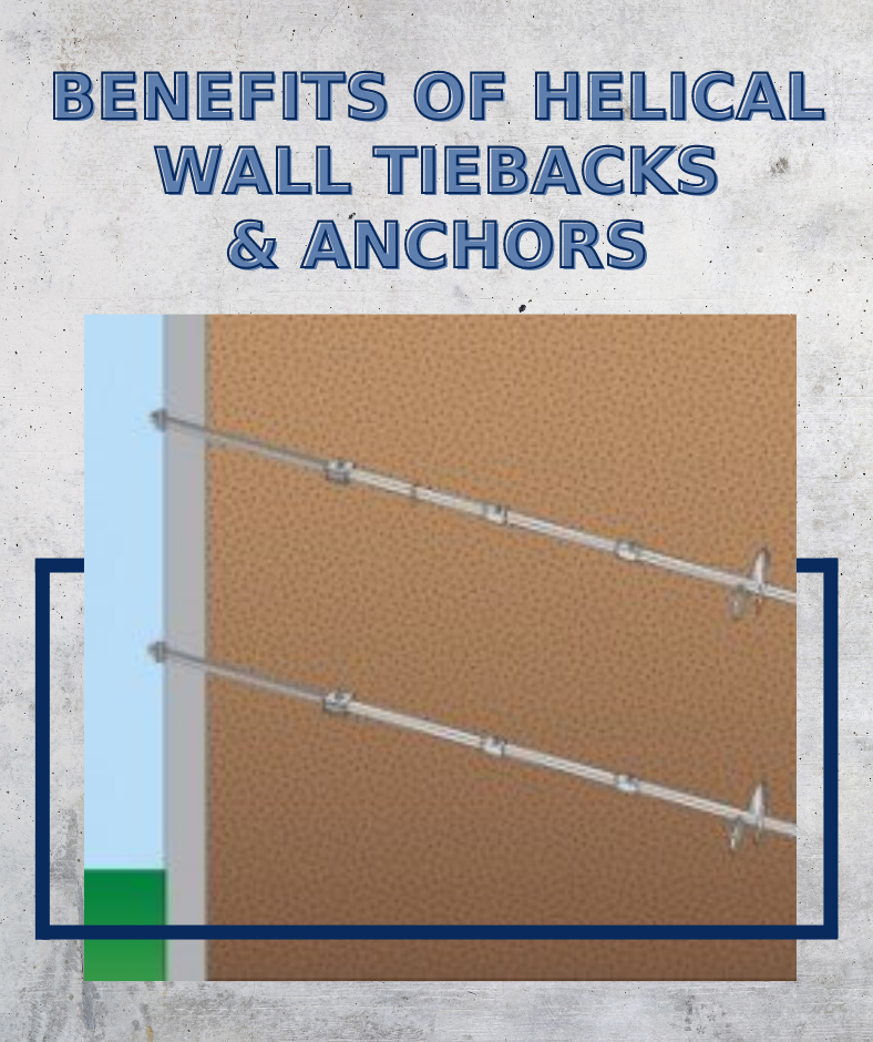 Helical Tieback Anchors - Matthews Wall Anchor & Waterproofing